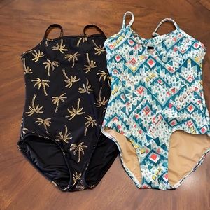 Girls one piece bathing suits